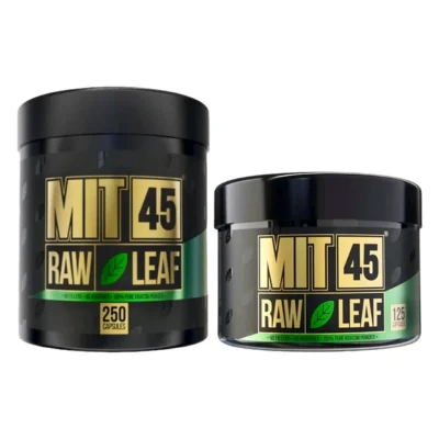Mit 45 Raw Green Leaf Kratom Capsules